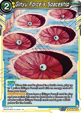 BT29-082 Ginyu Force’s Spaceship