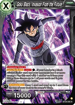 BT29-090 Goku Black, Invasion From the Future