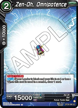 BT29-099 Zen-Oh, Omnipotence