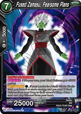 BT29-101 Fused Zamasu, Fearsome Plans