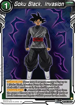 BT29-103 Goku Black, Invasion