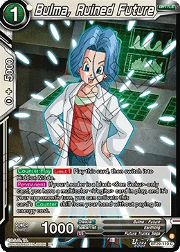 BT29-110 Bulma, Ruined Future