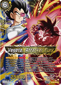 BT29-146 Vegeta, Attacker Fury
