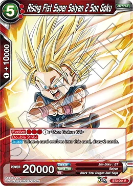 BT3-004 Rising Fist Super Saiyan 2 Son Goku
