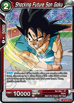 BT3-007 Shocking Future Son Goku
