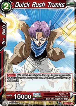 BT3-011 Quick Rush Trunks