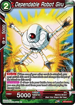 BT3-012 Dependable Robot Giru (Promo)