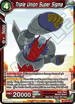 BT3-021 Triple Union Super Sigma