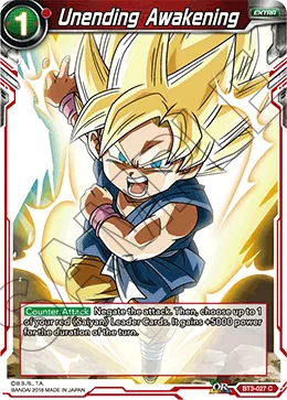 BT3-027 Unending Awakening