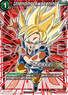 BT3-027 Unending Awakening (Promo)