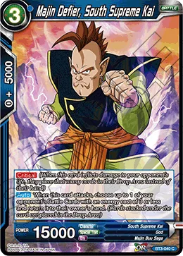 BT3-040 Majin Defier, South Supreme Kai