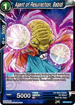 BT3-045 Agent of Resurrection, Babidi