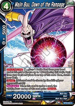 BT3-050 Majin Buu, Dawn of the Rampage