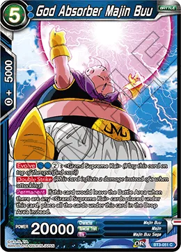 BT3-051 God Absorber Majin Buu
