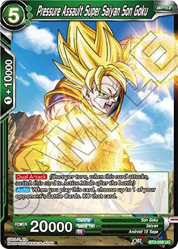 BT3-058 Pressure Assault Super Saiyan Son Goku