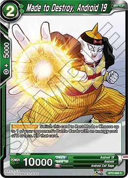 BT3-066 Made to Destroy, Android 19