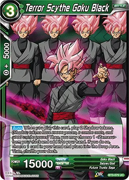 BT3-075 Terror Scythe Goku Black (Parallel)