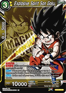 BT3-088 Explosive Spirit Son Goku (Promo)