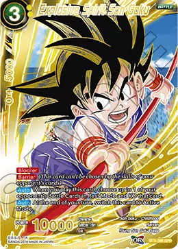 BT3-088 Explosive Spirit Son Goku (SPR)