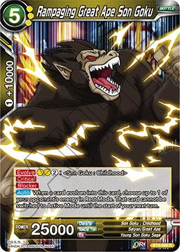 BT3-089 Rampaging Great Ape Son Goku