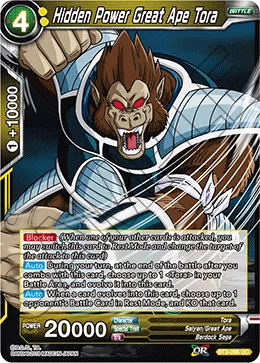 BT3-096 Hidden Power Great Ape Tora (Parallel)