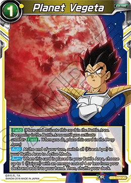 BT3-105 Planet Vegeta
