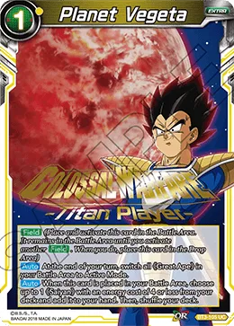 BT3-105 Planet Vegeta (Promo)