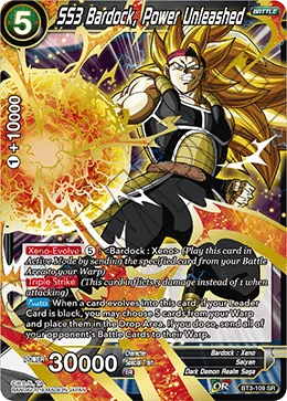 BT3-109 SS3 Bardock, Power Unleashed