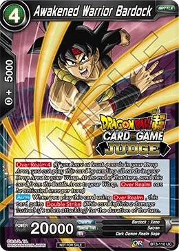 BT3-110 Awakened Warrior Bardock (Promo)