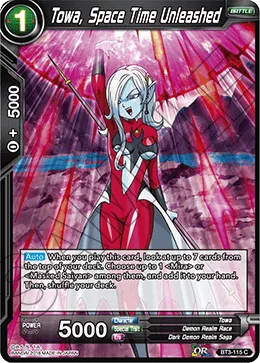 BT3-115 Towa, Space Time Unleashed