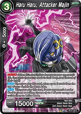 BT3-120 Haru Haru, Attacker Majin