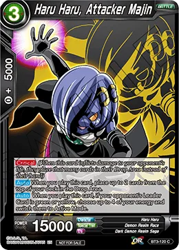 BT3-120 Haru Haru, Attacker Majin (Promo)