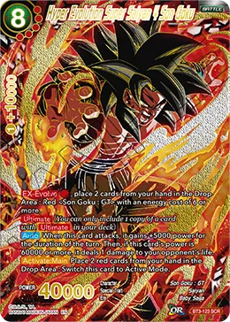 BT3-123 Hyper Evolution Super Saiyan 4 Son Goku (Promo)