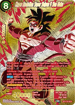 BT3-123 Hyper Evolution Super Saiyan 4 Son Goku (Promo)
