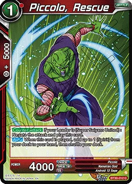 BT30-012 Piccolo, Rescue