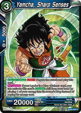 BT30-022 Yamcha, Sharp Senses