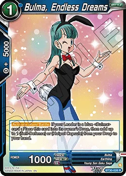 BT30-026 Bulma, Endless Dreams
