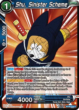 BT30-034 Shu, Sinister Scheme