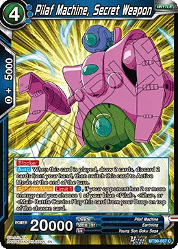 BT30-037 Pilaf Machine, Secret Weapon