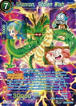 BT30-038 Shenron, Stolen Wish (SPR)