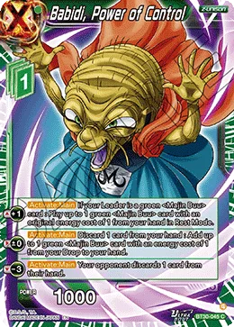 BT30-045 Babidi, Power of Control
