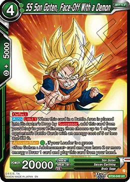 BT30-049 SS Son Goten, Face-Off With a Demon