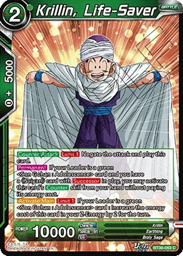 BT30-053 Krillin, Life-Saver