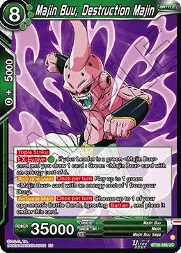 BT30-056 Majin Buu, Destruction Majin