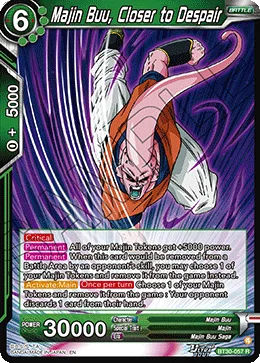 BT30-057 Majin Buu, Closer to Despair