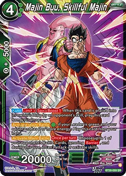 BT30-059 Majin Buu, Skillful Majin