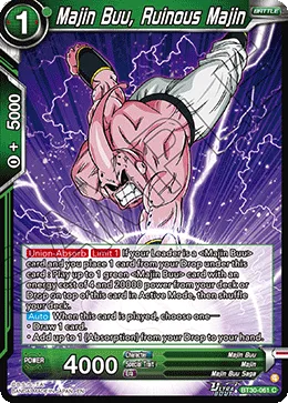 BT30-061 Majin Buu, Ruinous Majin