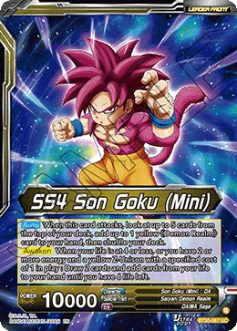 BT30-067 SS4 Son Goku (Mini) (Alt art)