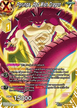 BT30-068 Porunga, Red Wish Dragon