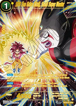 BT30-071 SS4 Son Goku (Mini), Small Super Warrior (SPR)